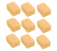 Parliky 50pcs Mini Hay Bales for Dollhouse Decor Autumn Harvest Farm Accessories Safe Material Miniature Straw Hay Bales for Craft Garden Display and Animal Habitat Play