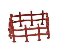 Parliky 50Pcs Miniature Fence Model for Decorative Animal Scene Ornament for Diorama Building and Creative Play for Enhancing Parent Interaction