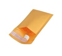 Parliky 50pcs Small Kraft Bubble Envelopes Padded Mailers with Strong Self-Seal Strip and Air Cellular Cushioning for Secure Mailing and Puncture Resistance