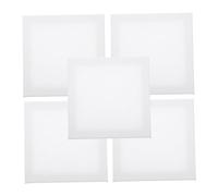 Parliky 5Pcs Cotton Linen Wood Canvas Boards Oil Painting Panels for Beginners DIY Art Boards Multi-Function Blank Painting Canvas for Home Creative Use