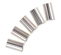 Parliky 5pcs Power Cord Ear Protector Electrical Pin Connectors Electric Wire Ferrules Copper Crimp Connector Copper Crimp Terminal Kit Assortment Silver