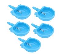 Parliky 5pcs Rabbit Water Bottle Automatic Drinking Bowl for Travel Dog Water Feeder Mink Raccoon Farm Drinker
