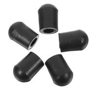 Parliky 5pcs Tail Post Slip Pad for Double Bass Endpin Rubber Tip Stopper Protector Convenient Bass Endpin Replacement