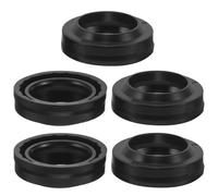 Parliky 5pcs Tire Changer Cylinder Seal Kit with Piston Oil Seal and Dust Ring Noise Reduction Hydraulic Cylinder Sealing Parts for Auto Maintenance Shops Compatibility and Rubber Bead