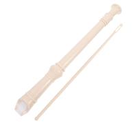 Parliky 6-hole Abs Soprano Recorder for Children and Beginners, Solid and Wear-resistant Professional Wind Instrument with Three-stage Detachable Structure, Easy to Play Musical