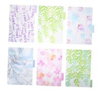 Parliky 6 Sheets Plastic Index Dividers of Versatile File Dividers for Notebooks and Binders Easy to Manage Bookmark Tabs for Quick Reference and Document Organization