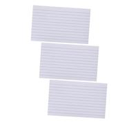 Parliky 600pcs Small Lined Note Cards Double Sided Ruled Flashcards for Study Exam Revision Office Home School Organized Note Taking