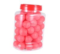 Parliky 60pcs 40mm Table Tennis Balls, Seamless Pp round Beginner Set