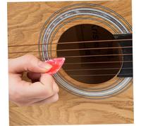 Parliky 60pcs Heart Shaped Pick Guitar Picks Plectrum for Acoustic Electric Guitar Bass Mandolin Celluloid