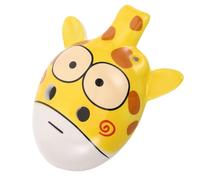 Parliky 6hole Cute Cartoon Giraffe Ocarina Ceramic Musical Instrument for Boys and Girls Creative Hand Keychain Animal Ocarina for Early Education