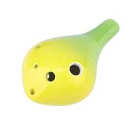 Parliky 6holes Ceramic Ocarina Smokey Flute Musical Instrument for Beginners Ocarina Flute Musical Instrument