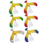 Parliky 6pcs Balancing Eagle for Educational Balance Bird Lightweight Desktop Display Sensory Finger Play for Boys Random Color