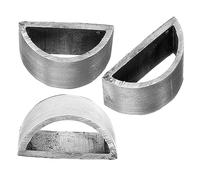 Parliky 6pcs Cello Bow Ferrule for Bow Frog Repair Professional Cello Replacement Part Essential