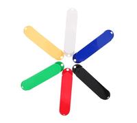 Parliky 6pcs Electric Guitar Pickup Covers Casing Closed Single Coil Protector Shell Lightweight Easy Install Vibrant Colors Black White Yellow Blue Red Green