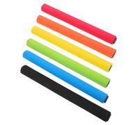 Parliky 6pcs Lightweight Sponge Relay Baton for Track Race Sticks for School Sprint Training Safe and Hold Running Gear for Team Relay Competitions and Outdoor Sports