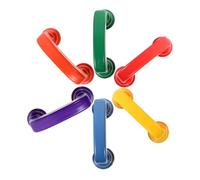 Parliky 6Pcs Plastic Whisper Phone for Early Educational Play Compact Design for Speech Therapy Memory Development and Focus Training