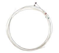 Parliky 6pcs Silver-plated Copper Guitar Strings Coated for Electric Folk Guitars Enhanced Durability and Smooth Playability Reduced Finger Noise Sound Quality for Classical and Acoustic