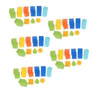 Parliky 70pcs Geometric Solids for Shapes Teaching Engaging Educational Manipulatives for Preschool and Kindergarten Learning Develop Spatial Skills and Creativity
