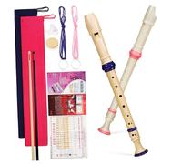 Parliky 8-hole Soprano Recorder Perfect for Recorder Music Flute Beginner Woodwind Instruments