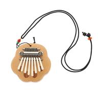 Parliky 8-note Mini Wooden Kalimba Finger Piano Portable Musical Instrument with Accurate Tone for School and Camping Use