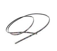 Parliky 800mm Abalone Purfling Strip 3mm Width Colorful Shell Binding Strip Guitar Trim Acoustic Classical Guitar Accessories