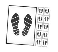 Parliky 80pcs Disposable White Paper Floor Mats for Cars Temporary Automotive Foot Mats with All-weather Protection Non-toxic Vehicle Floor Pads for Car Detailing and Dealership Use