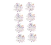 Parliky 8pcs Catnip Toy Balls Rattling Paper Balls Cat Teasing Toy Mental Stimulate Game for Indoor Cats Random Color