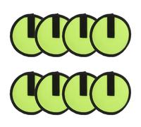 Parliky 8pcs Fishing Lure Hook Cover Bait Shield Wrap Polyester Green Fast Reuse Keeps Fishing Gear Fresh for Fish Hooks Tackle Box Freshwater
