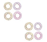 Parliky 8pcs Flexible Sphere Toy Wire Flower Basket Mandala Fidget Toy Stress Arm Random Color