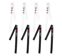 Parliky 8pcs Japanese Samurai Ninja Headbands for Breathable Sweat-absorbent Hachimaki Bandanas for Karate Sports Running Cycling Chef Tie Wraps for Halloween Costume and Exercise