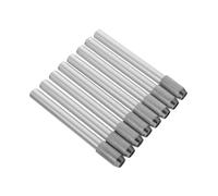 Parliky 8Pcs Metal Pencil Extenders for Artists Short Pencil Holder Crayon Extension Tools Sketch Lengtheners for School Art Supplies