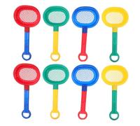 Parliky 8pcs Plastic Sand Dredging for Outdoor Beach and Snow Playthings with Strong Handles Yellow Red Green Blue Creative Parent Fun