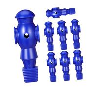 Parliky 8pcs Resin Foosball Players Replacement Parts for Table Soccer Machine Fit Mini Soccer Table Figures for Home Office Bar Use