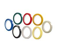 Parliky 8pcs Self-adhesive Violin Fingerboard Tapes Multi-color Stickers for Note Positioning Beginner and Professional Violin Cello Fretboard Guide Accessories