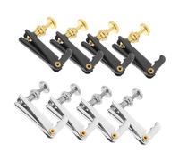 Parliky 8pcs Violin Keys Metal Tuning Keys Violin Tuners for Beginners Professionals