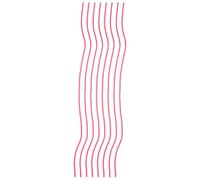 Parliky 8pcs Yangqin Rubber Tube Set Thin Design Versatile Use Rubber Material Replacement Parts for Yangqin Bamboo Tubes and Chinese Dulcimer Instruments Instrument Repair Kit