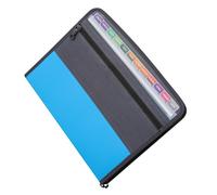 Parliky A4 Expanding File Folder with 13 Pockets Zippered Accordion Document Organizer Multi-Layer Receipt and Paper Storage Folder for Office, School, and Home Use