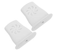 Parliky Acoustic Guitar Soundhole Humidifier White Colour 2pcs for for and Crack Prevention, Material Suitable for Folk Guitar Maintenance and Ukulele Care