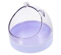 Parliky Acrylic Hamster Feeding Bowl Rat Food Bowl for Small Pets Guinea Pig Hay
