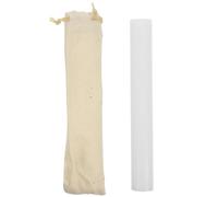 Parliky Acrylic Singing Bowl Striker Stick with Sound and Comfortable Grip, Simple Looking White Mallet for Buddha Sound Bowls and Meditation Practices
