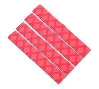 Parliky Adjustable Comfortable Drumstick Non-slip Covers Made from Irradiation Cross-linked Polyethylene 2 Pairs with Repeatable Water Washing for Drum Players
