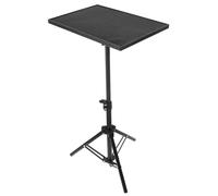 Parliky Adjustable Folding Projector Tripod Stand with Tray Multifunctional Portable Table Holder for Laptop Tablet Photography Home Office Use