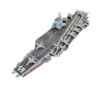 Parliky Aircraft Carrier Model Kit DIY Puzzle for Large Carrier Ship Building Craft Educational Brain Teaser for Developing Fine Motor Skills and Hand-eye Coordination Family Activity