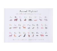 Parliky Alphabet Wall Hanging Poster A3 (297X420Mm) Educational Room Decor for Bedroom and Playroom Early Learning Home Wall Art