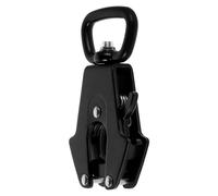 Parliky Aluminium Alloy Swivel Snap Hook Quick Release Dog Leash Buckle Clasp Replacement for Pet Collars Anti-tangle Heavy Duty Metal Buckle Strap with Ergonomic Grip Lightweight