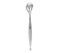 Parliky Anti-Wrinkle Massage Roller Eye Massage Roller Metal 1pc Silver for Travel Adults Reduce fine Lines Reduce Puffiness Reduce Dark Circles