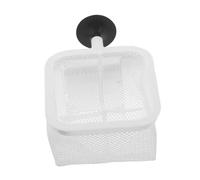 Parliky Aquarium Nursery Incubator Box Fine Mesh Suction Cup Divider for Small Fish and Fry Isolation