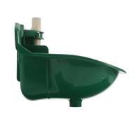 Parliky Automatic Livestock Waterer Bowl with Float Valve Plastic Sheep and Goat Water Dispenser for Horses Pigs Dogs and Calves High Capacity Farm Watering System