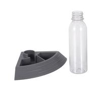 Parliky Automatic Reptile Water Feeder Bowl Silent Operation for Tortoises and Lizards Small Gray Terrarium Water Dispenser with Fresh Drinking Source and Compatibility for Gecko Tanks