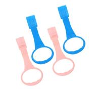 Parliky Baby Walking Assistant 2 Pair Crib Hand Pull Ring Portable Stand-up Ring Handle Toys for Infants Encourages Activity